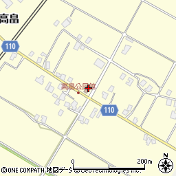 高畠公民館周辺の地図