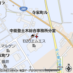 羽咋鈑金塗装株式会社周辺の地図
