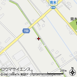 富山県下新川郡入善町青木1477-2周辺の地図