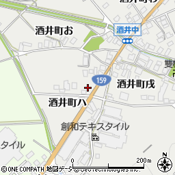 石川県羽咋市酒井町（ハ）周辺の地図