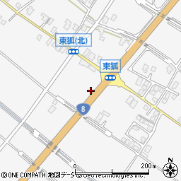 富山県下新川郡入善町東狐1245周辺の地図