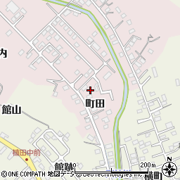 福島県いわき市後田町町田35周辺の地図