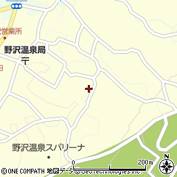 長野県下高井郡野沢温泉村秋葉周辺の地図