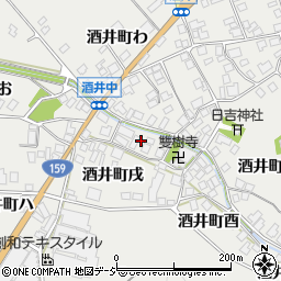 石川県羽咋市酒井町申周辺の地図