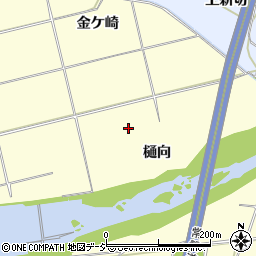 福島県いわき市沼部町樋向周辺の地図