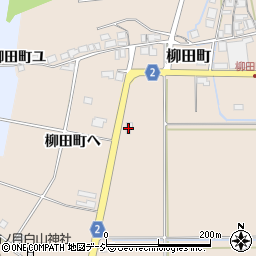 石川県羽咋市柳田町（ほ）周辺の地図