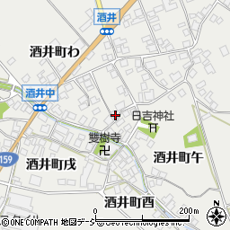 石川県羽咋市酒井町未11周辺の地図