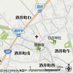 石川県羽咋市酒井町未15周辺の地図