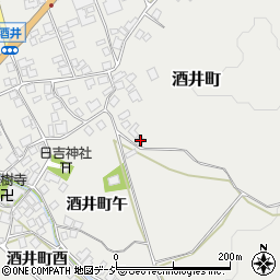 石川県羽咋市酒井町モ58周辺の地図