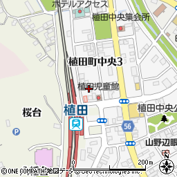 櫛田接骨院周辺の地図
