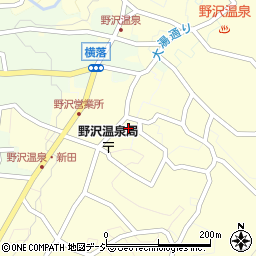 長野県下高井郡野沢温泉村十王堂9609周辺の地図