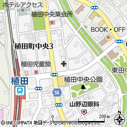 ミニストップいわき植田駅前店周辺の地図