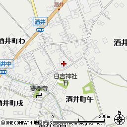 石川県羽咋市酒井町モ86周辺の地図