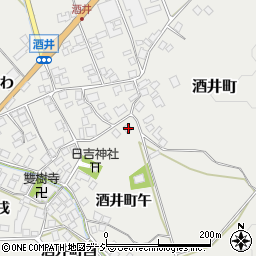 石川県羽咋市酒井町モ64周辺の地図