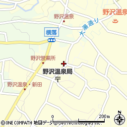 長野県下高井郡野沢温泉村十王堂周辺の地図