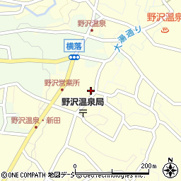 長野県野沢温泉村（下高井郡）十王堂周辺の地図