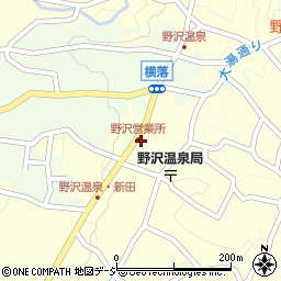 長野県下高井郡野沢温泉村十王堂9759-4周辺の地図