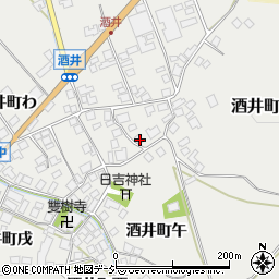 石川県羽咋市酒井町モ69周辺の地図