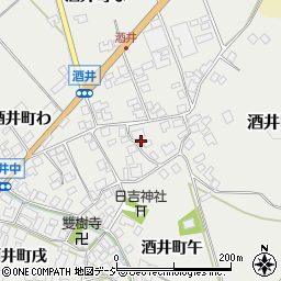 石川県羽咋市酒井町モ70周辺の地図