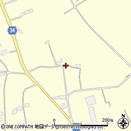 栃木県大田原市寒井1645周辺の地図