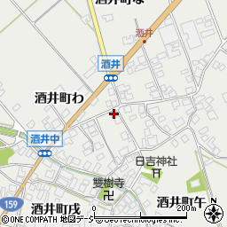 石川県羽咋市酒井町未37周辺の地図