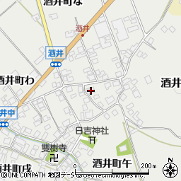 石川県羽咋市酒井町モ79周辺の地図