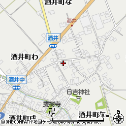 石川県羽咋市酒井町モ104周辺の地図