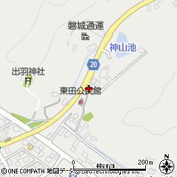 福島県いわき市東田町金子平1周辺の地図