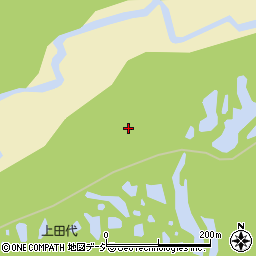 上田代周辺の地図