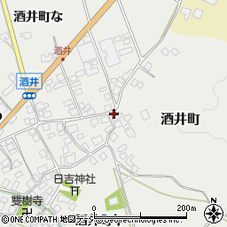 石川県羽咋市酒井町モ45周辺の地図