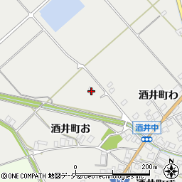 石川県羽咋市酒井町オ55周辺の地図