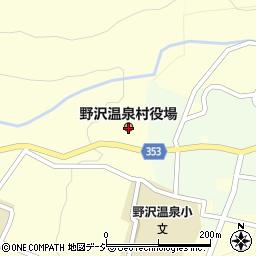 長野県野沢温泉村（下高井郡）周辺の地図