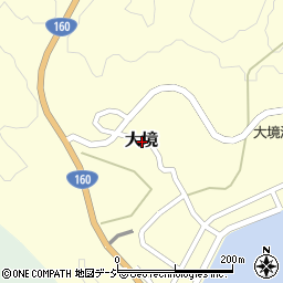 〒935-0412 富山県氷見市大境の地図