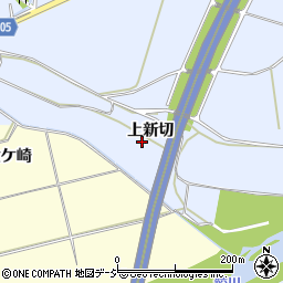 福島県いわき市山田町（上新切）周辺の地図