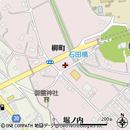 ファミリーマートいわき後田町店周辺の地図