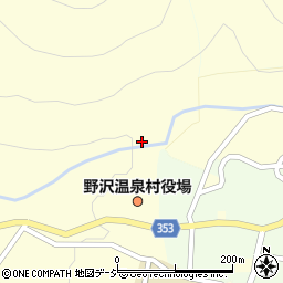 野沢温泉村老人福祉センター周辺の地図