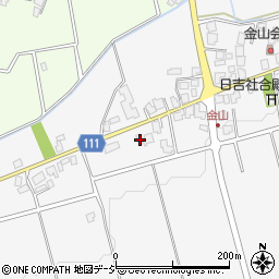 富山県下新川郡朝日町金山543周辺の地図