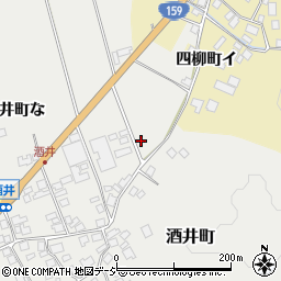 石川県羽咋市酒井町む周辺の地図