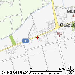 富山県下新川郡朝日町金山542周辺の地図