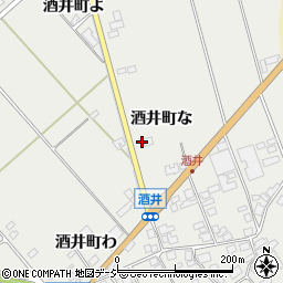 石川県羽咋市酒井町な周辺の地図