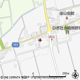 富山県下新川郡朝日町金山528周辺の地図