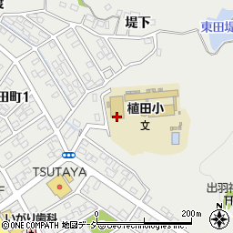 福島県いわき市東田町向山周辺の地図