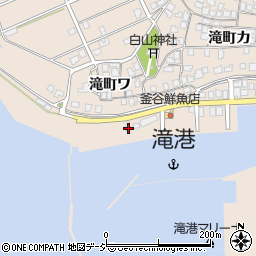 石川県羽咋市滝町レ99-85周辺の地図