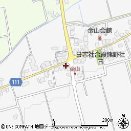 富山県下新川郡朝日町金山518周辺の地図