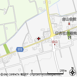 富山県下新川郡朝日町金山203周辺の地図