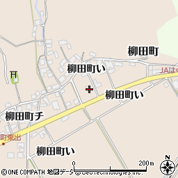 石川県羽咋市柳田町い周辺の地図