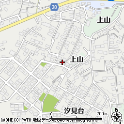 福島県いわき市東田町金子平107周辺の地図
