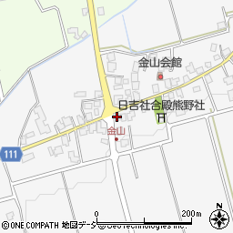 富山県下新川郡朝日町金山512周辺の地図