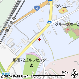 栃木県那須塩原市大原間150周辺の地図