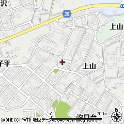 福島県いわき市東田町金子平122周辺の地図